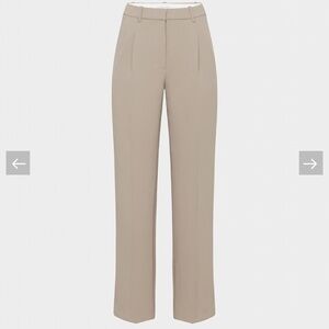 Aritzia Babaton Crepette Pants Nomad Taupe Size 2